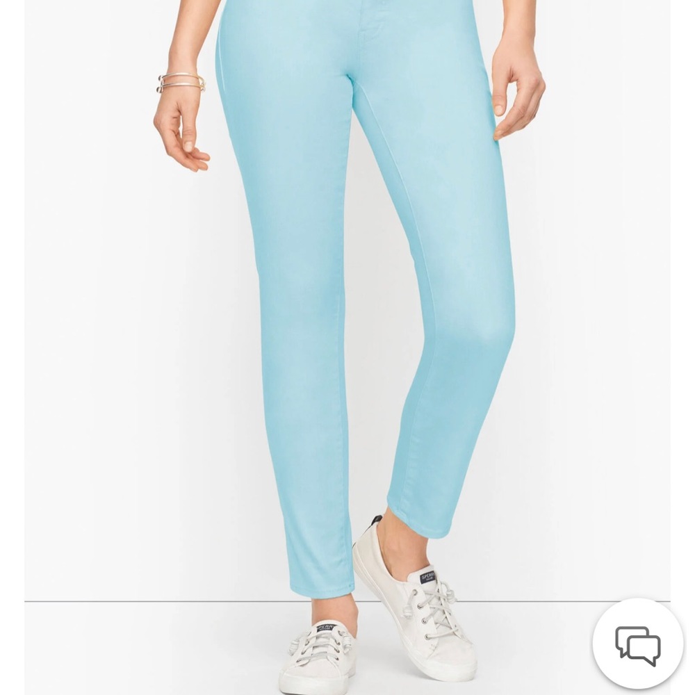 Slim Ankle Jeans - Talbots - Blue - 18W